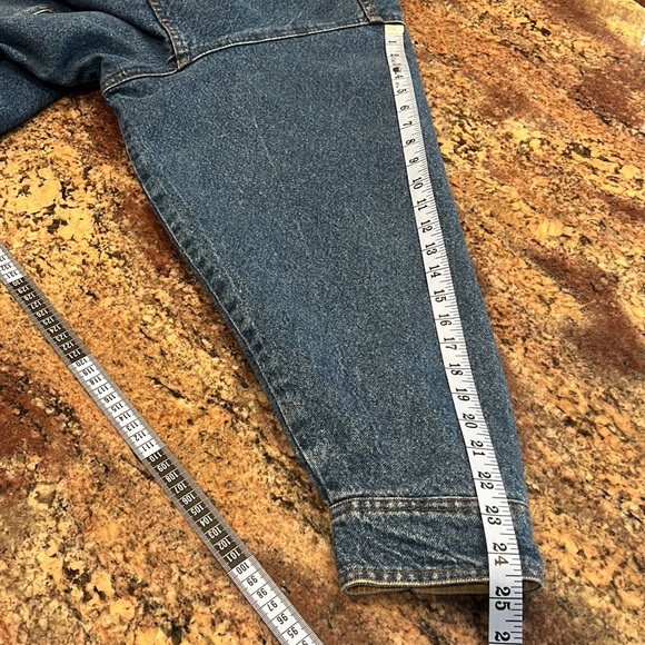 Sportsmaster DENIM JACKET 2XL w/lining EUC (Ericsson Logo) Rugged - Picture 12 of 12